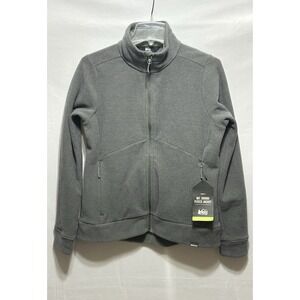 REI CO OP Womens‎ Small Reg Gray Mt. Goode Fleece Jacket NWT